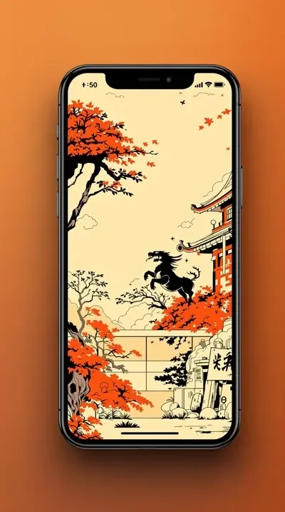 秀秀漫画APP手机界面示意图